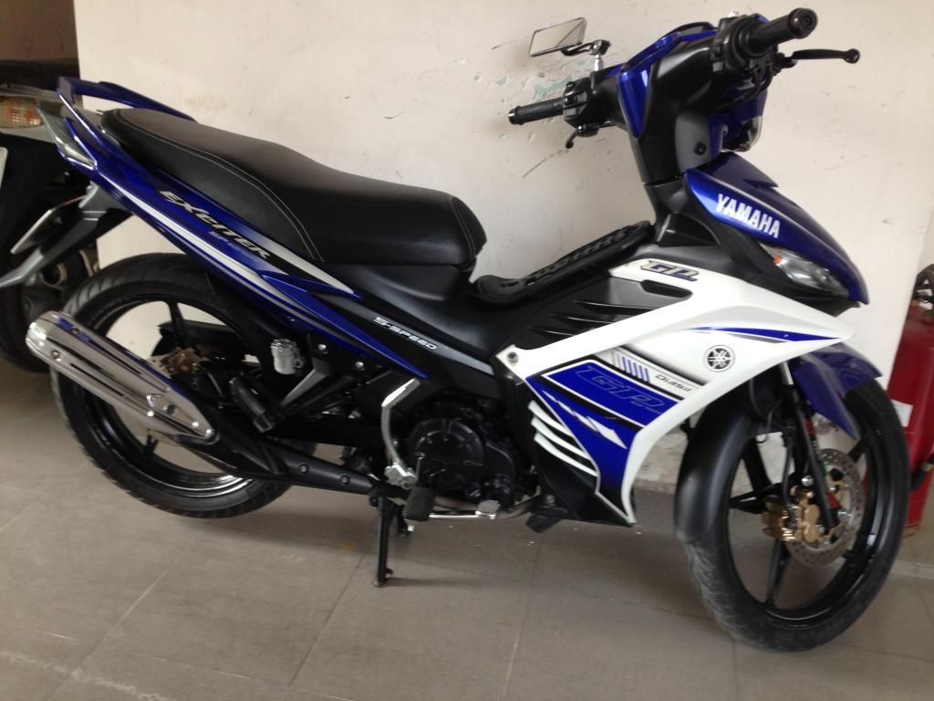 Excenter 135 GP cuoi 2012, xanh GP ,zin toàn bộ, xe đẹp giá 33.5t ....