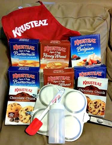 Krusteaz breakfast at night prize pack