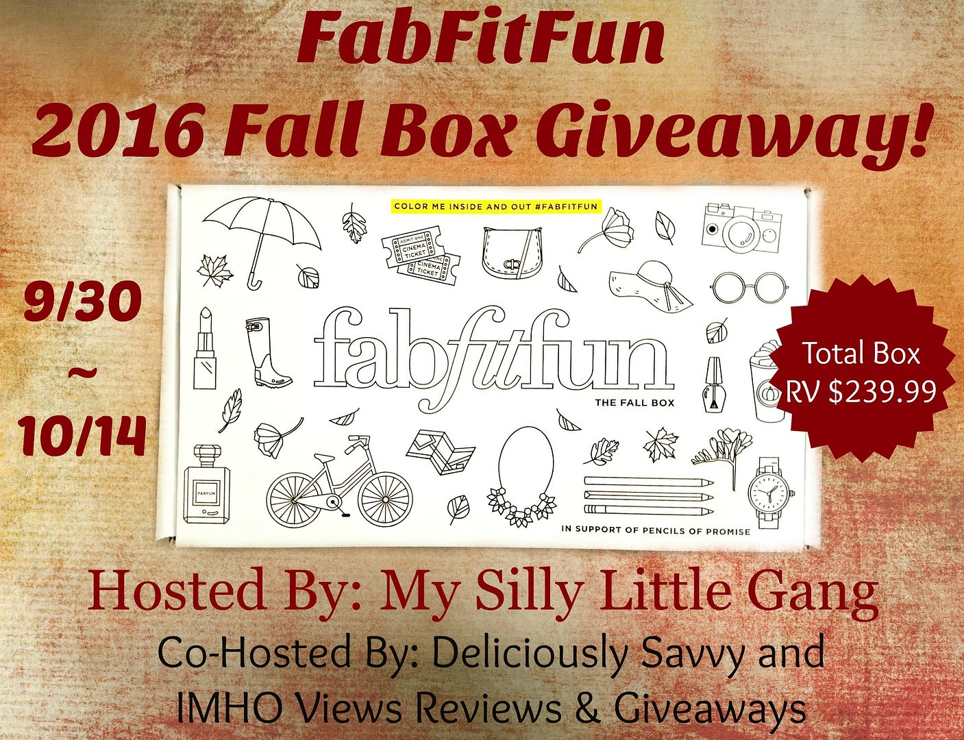 FabFitFun fall box giveaway