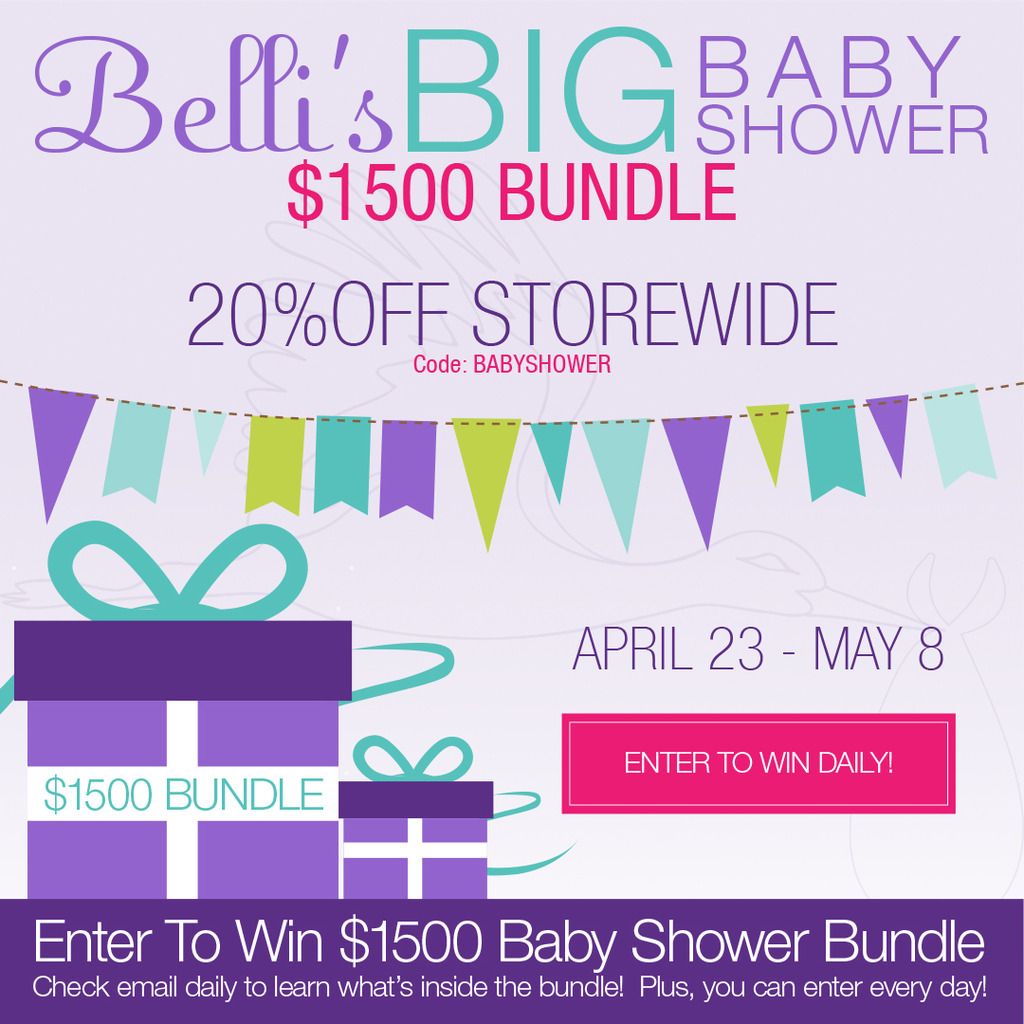 Bellis Big baby shower