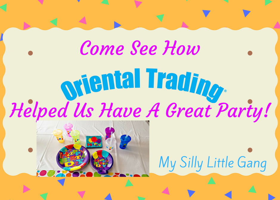 Our Great Party With Help From Oriental Trading