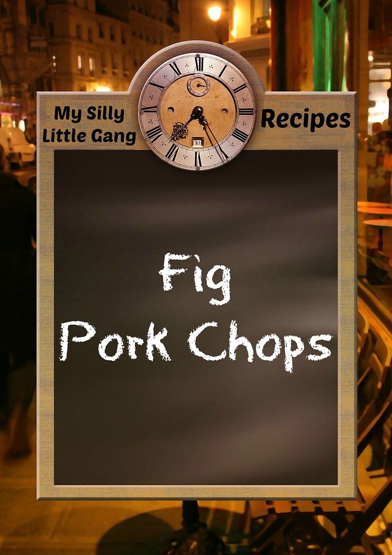 fig pork chop recipe