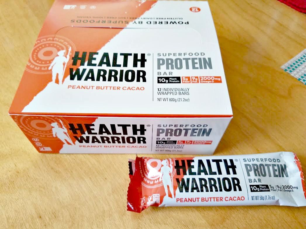 health warrior superfood protein bars