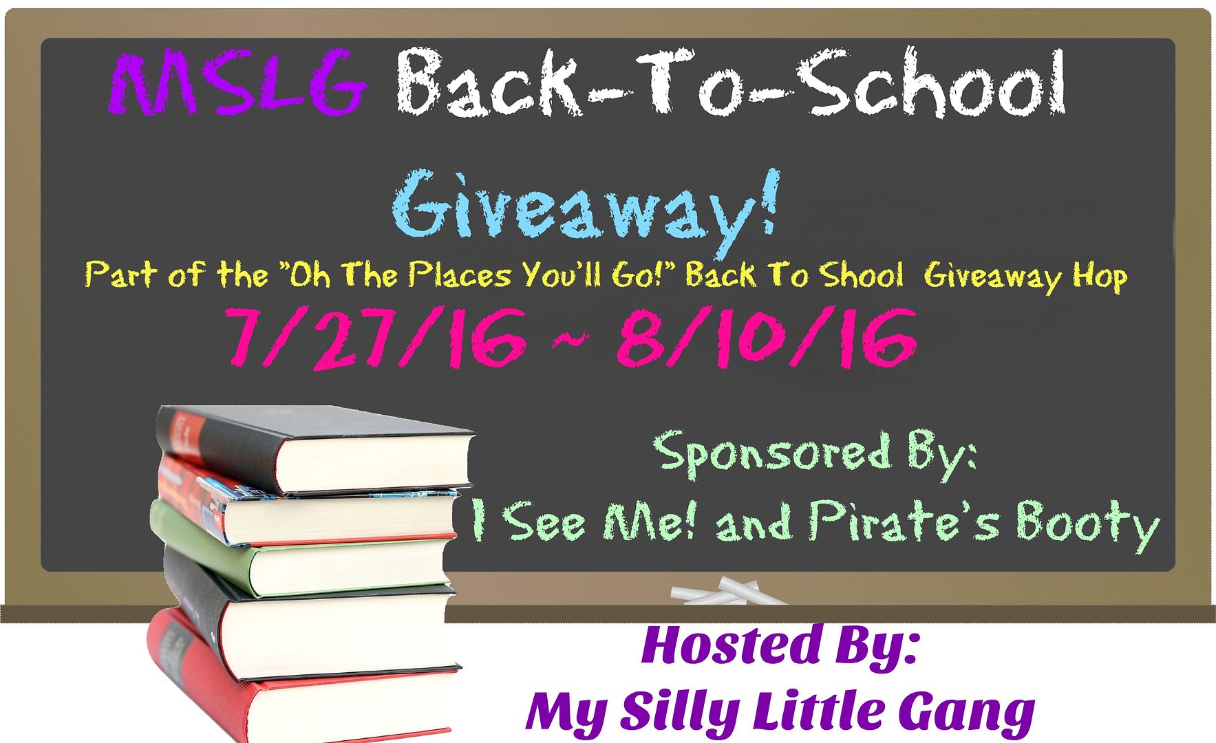 MSLG back to school giveaway