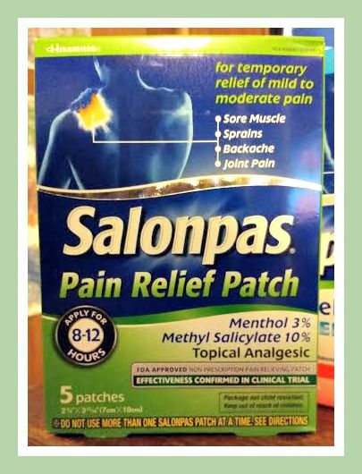 Salonpas pain relief patch