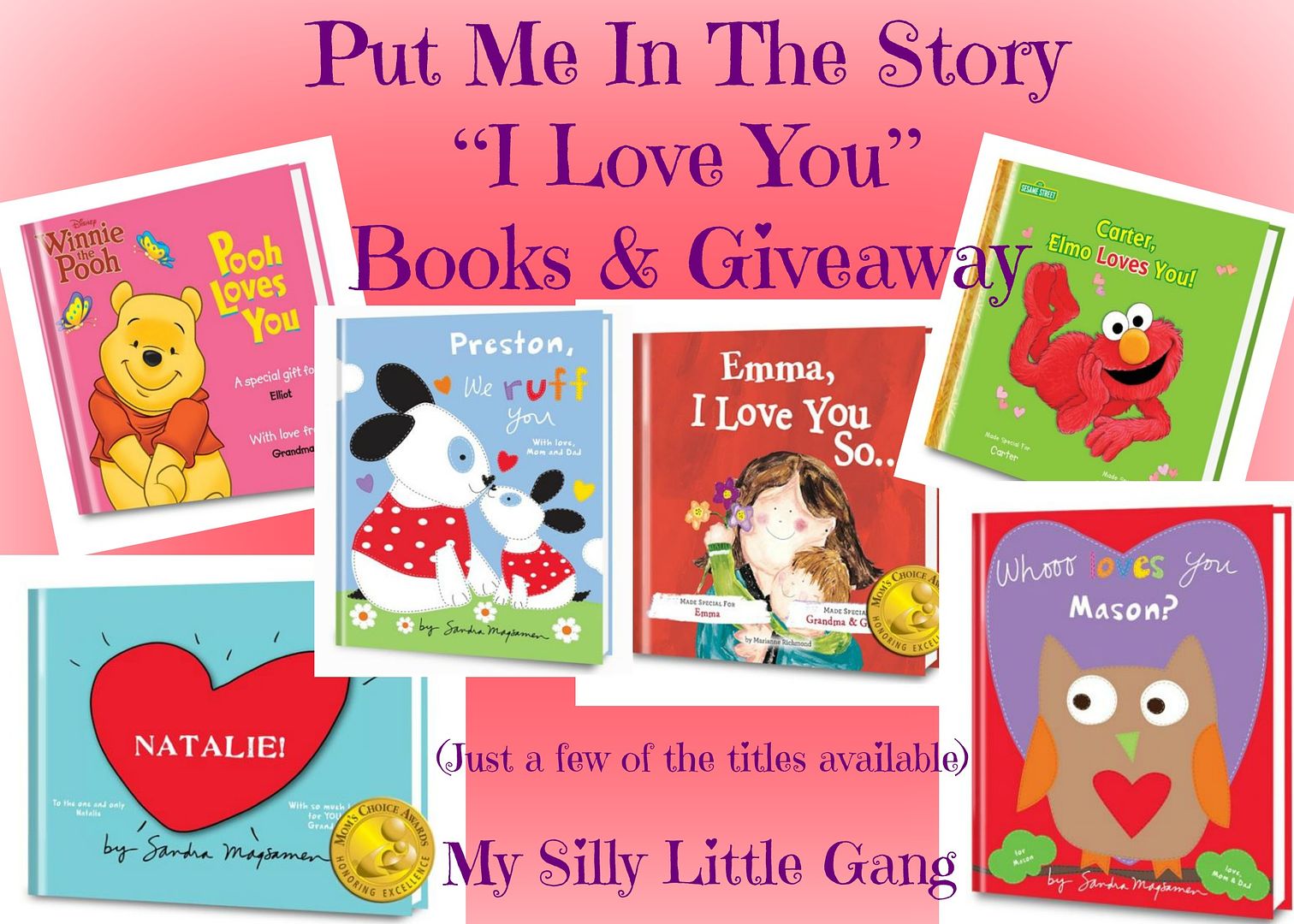 Put Me In The Story Books Giveaway