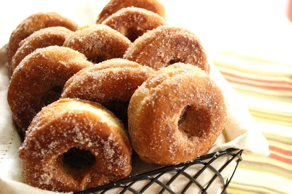 Crisp Apple Donuts Recipe