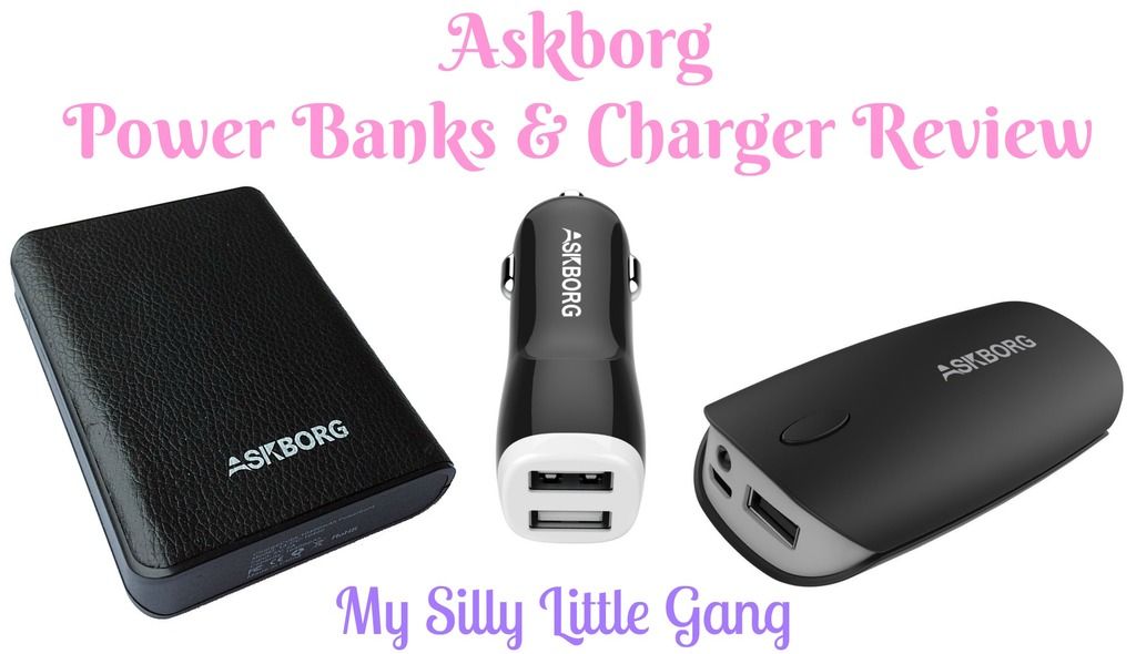 Askborg Power Banks and charger review