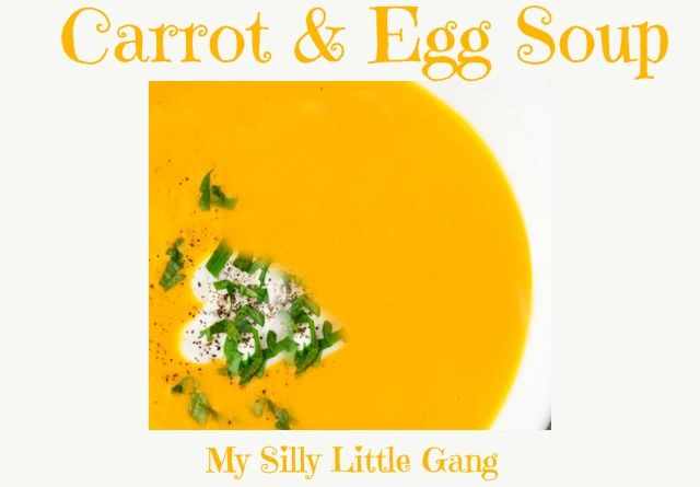 Carrot & Egg Soup Recipe