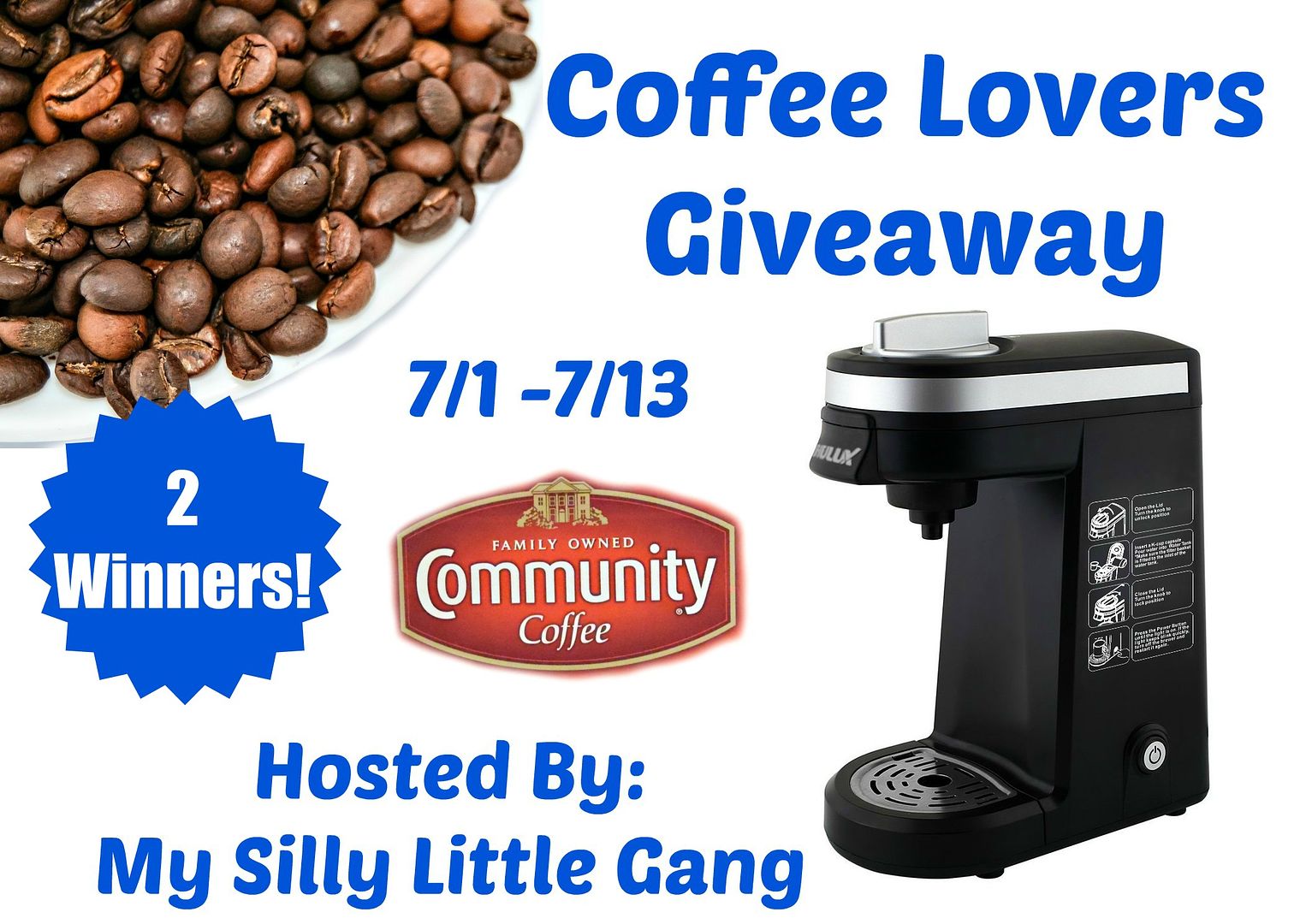 coffee lovers giveaway 2 winners