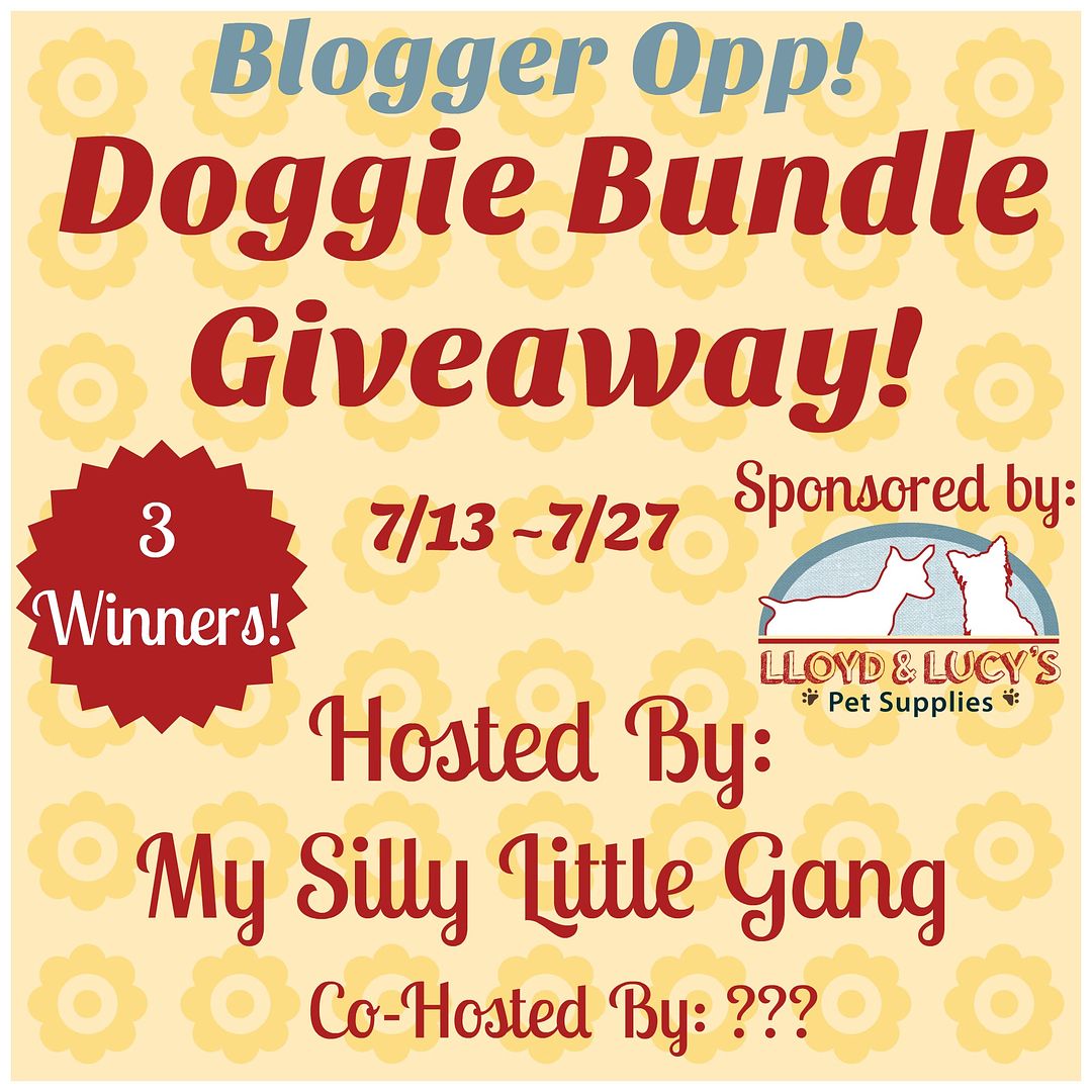 Blogger Opp: Doggie Bundle Giveaway