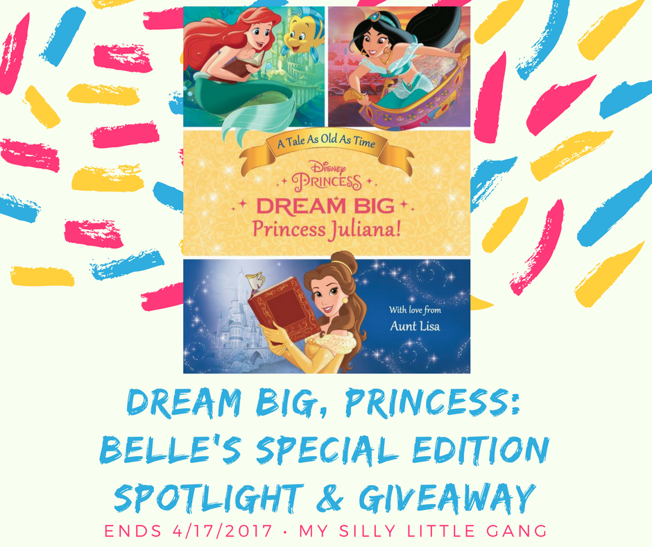 dream big princess book giveaway