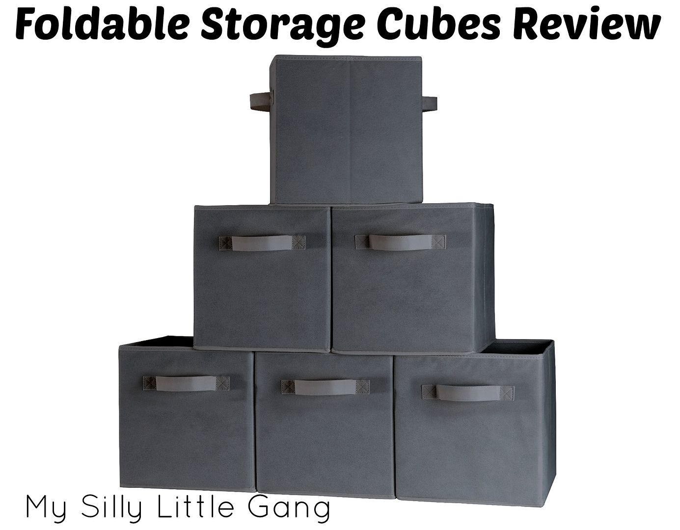 foldable storage cubes
