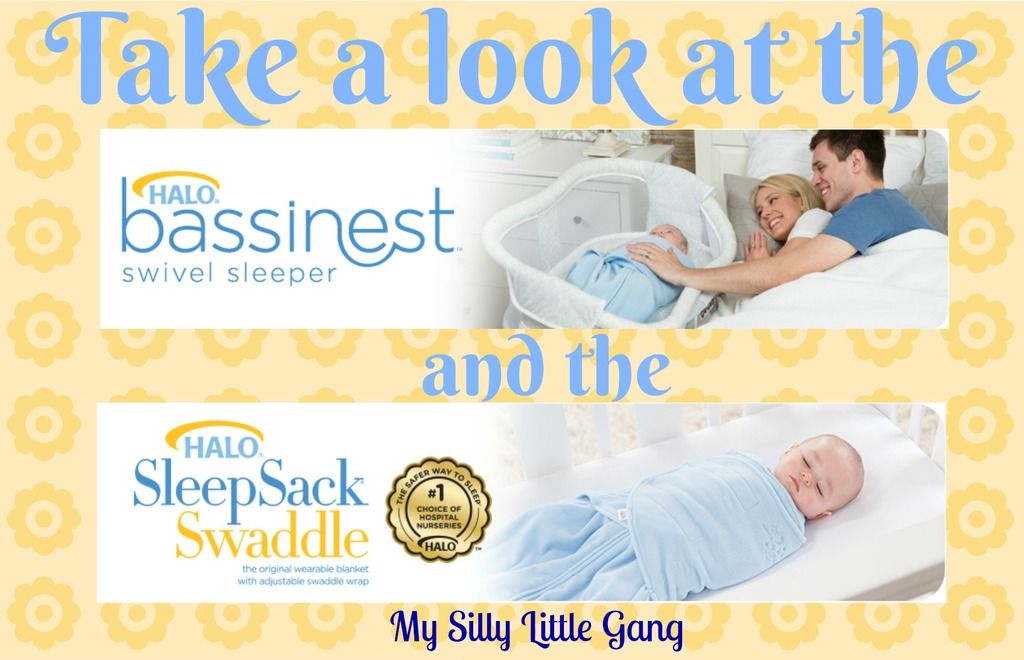 take a look at the HALO bassinest & sleepsack swaddle