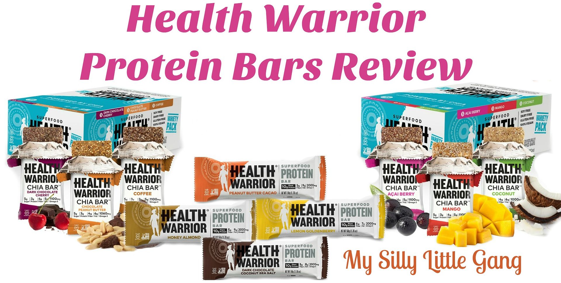 Health Warrior Protein Bars