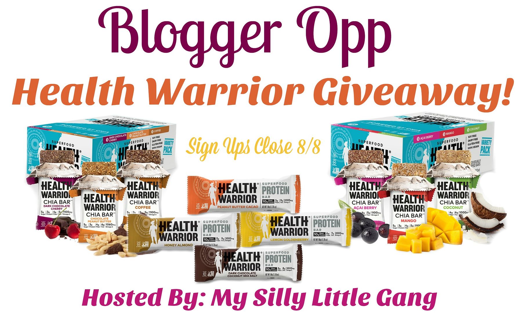 blogger opp - health warrior giveaway