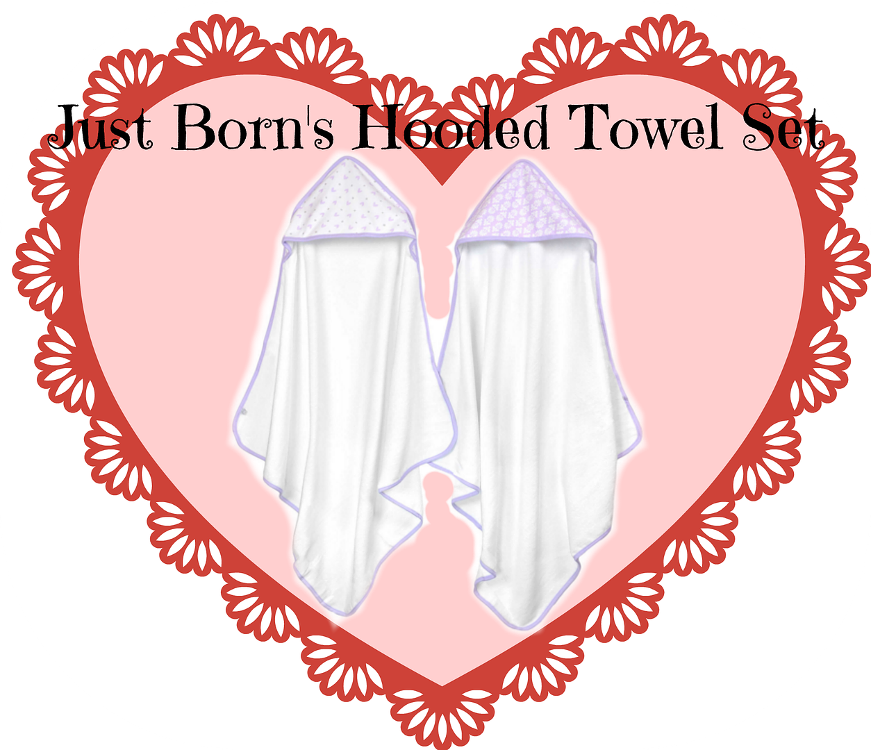 Just Born Hooded Towel Set