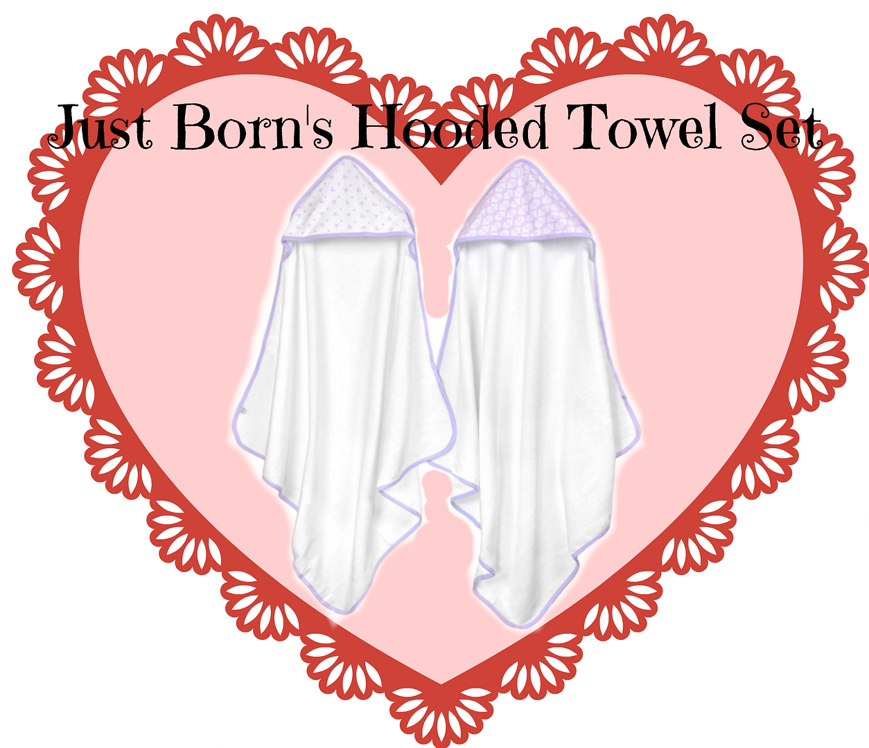 Just Born Hooded Towel Set