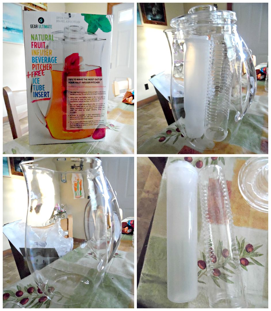 infused water pitcher