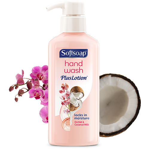 Softsoap Orchid & Coconut Milk Hand Wash Plus Lotion