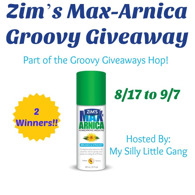 Zim's Max-Arnica Giveaway