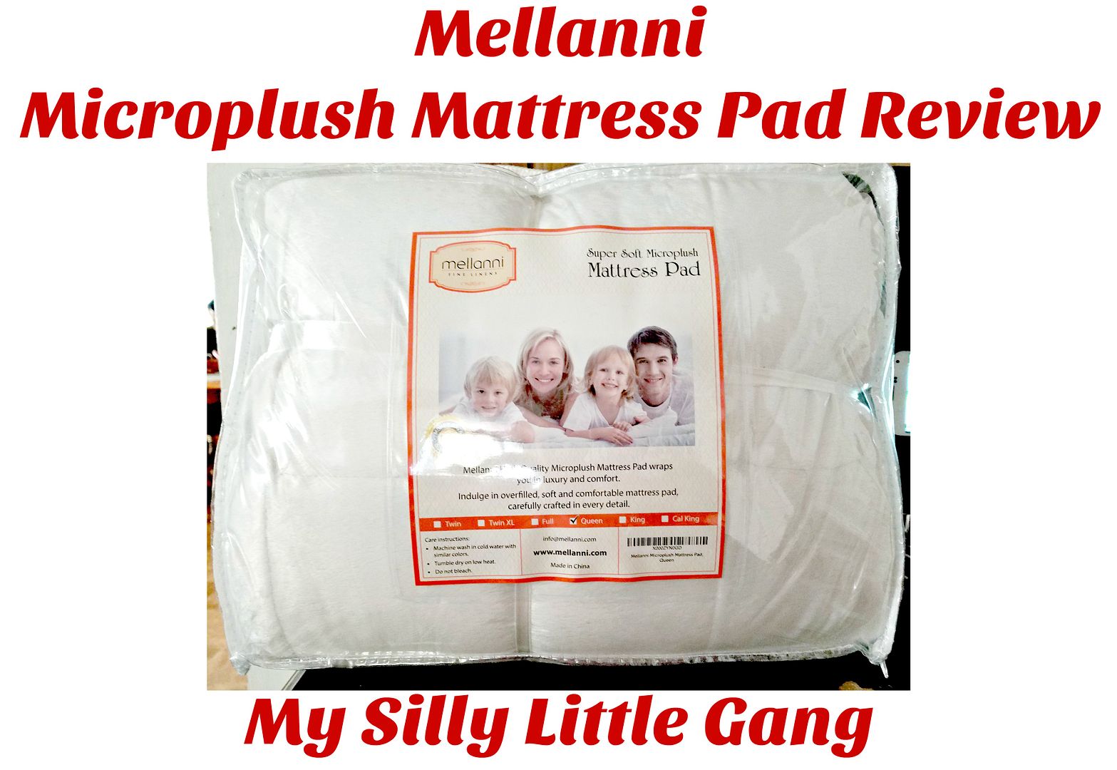 Mellanni Microplush Mattress Pad