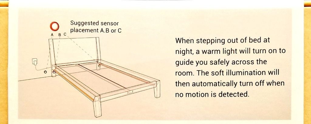motion sensor bed light review