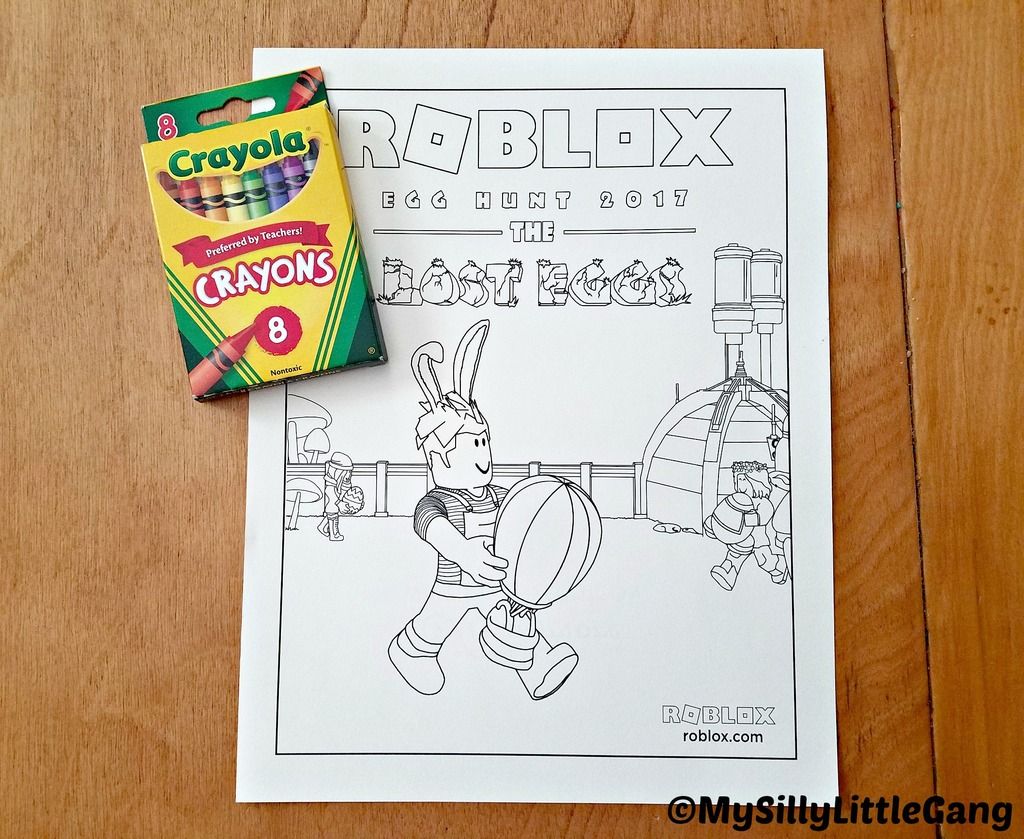 roblox themed easter basket