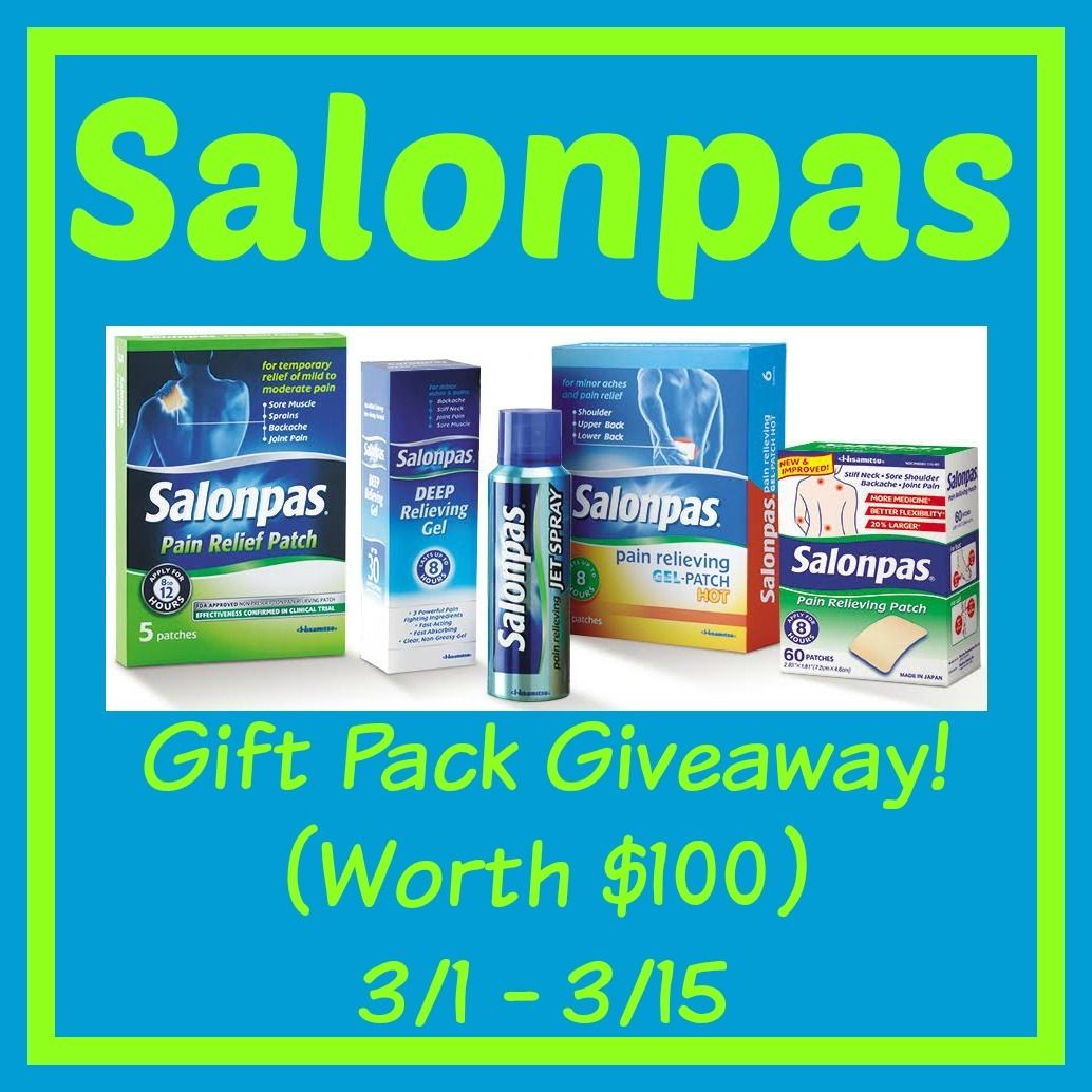 Salonpas Giveaway