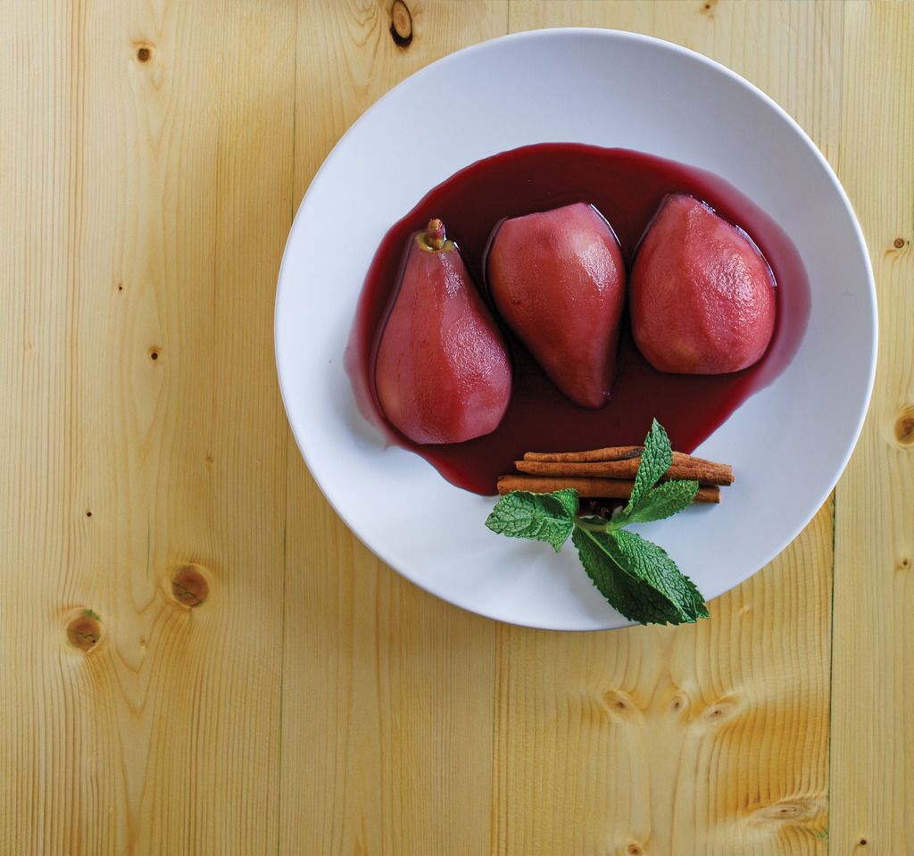 I love my instant pot recipe book Spiced Poached Pears