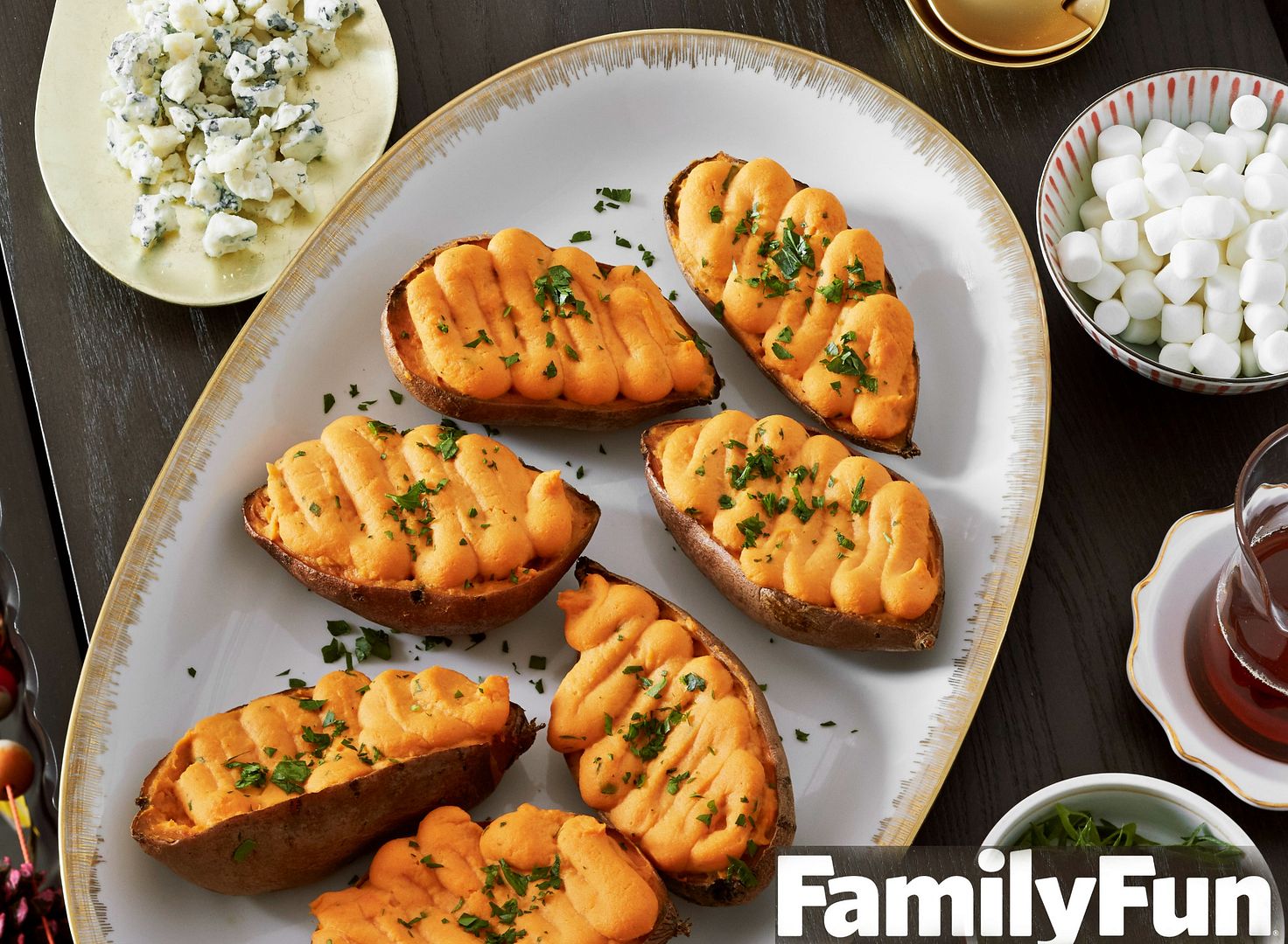 twice baked sweet potato