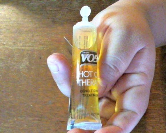 VO5 hot oil treatment