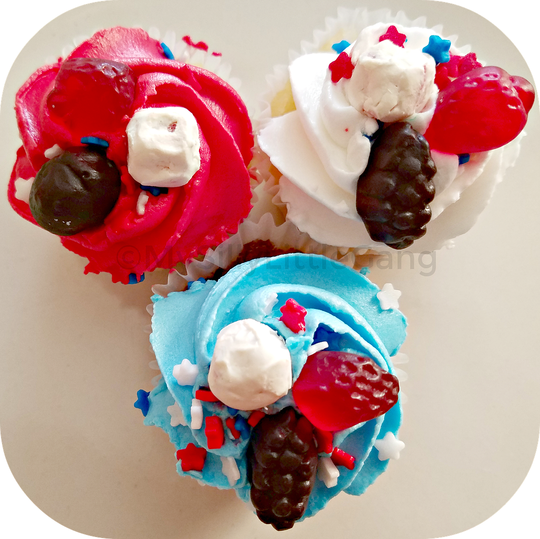 fourth of July cupcakes