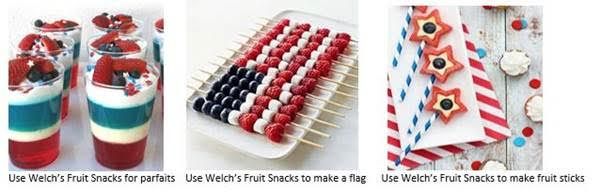 Fourth of July snacks