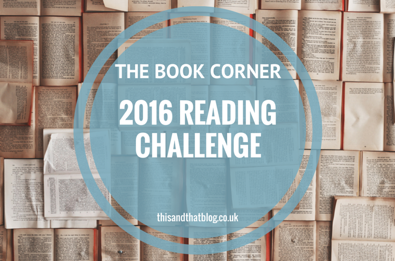 The Book Corner: 2016 Reading Challenge Update