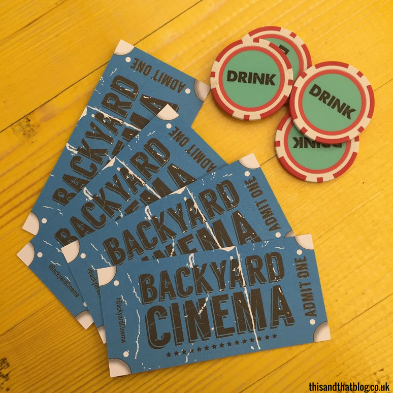 This and That Blog - Out and About: Backyard Cinema