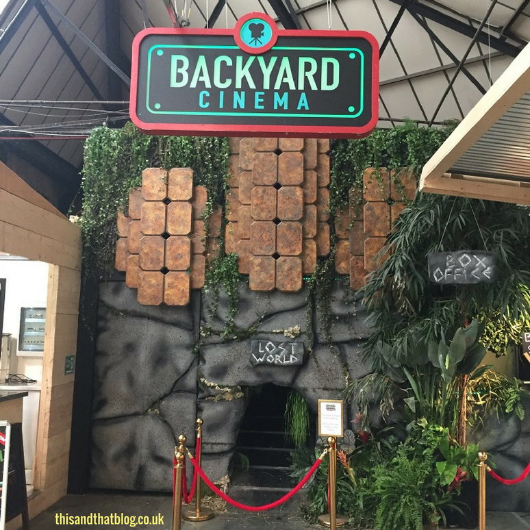 This and That Blog - Out and About: Backyard Cinema