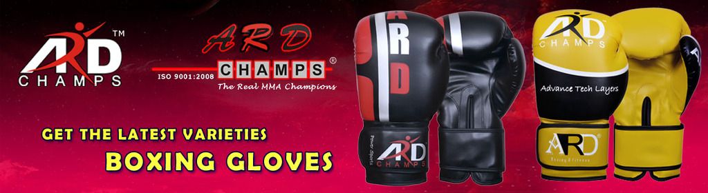 ARD® Art Leather Boxing Gloves Fight Punching Bag MMA Muay Thai Kickboxing WDD 
