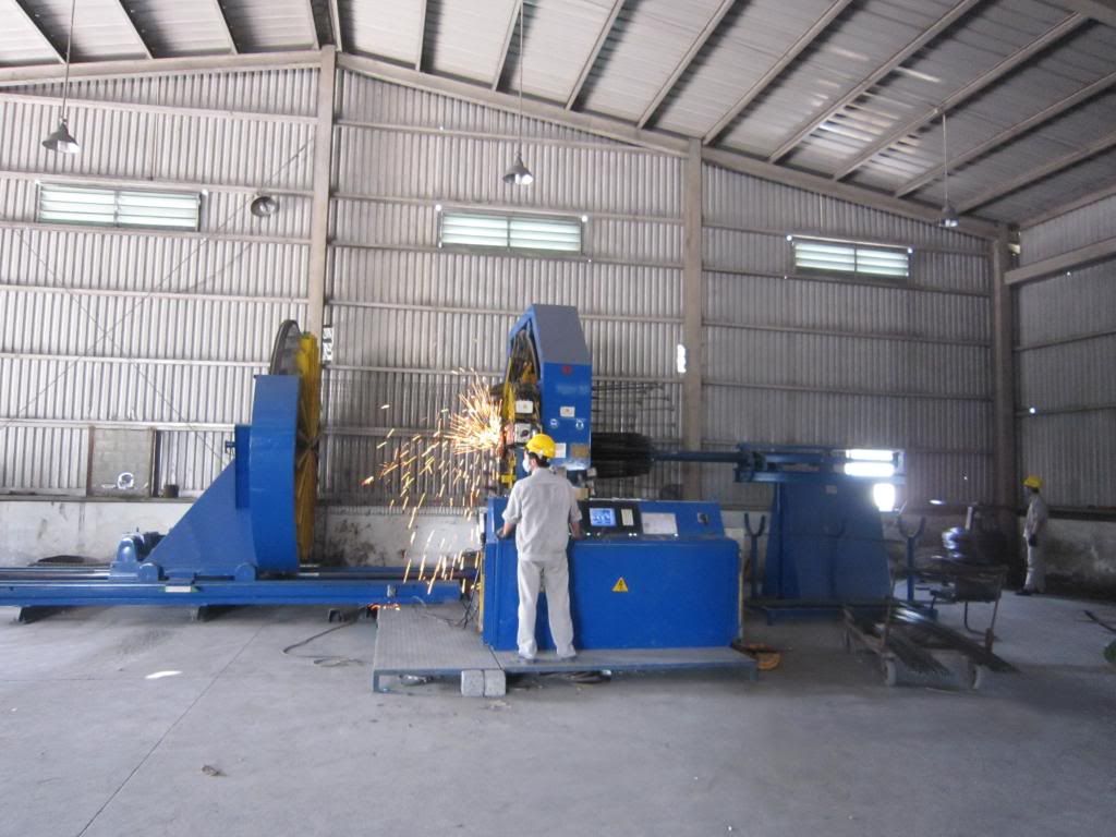 Sản xuất lồng thép