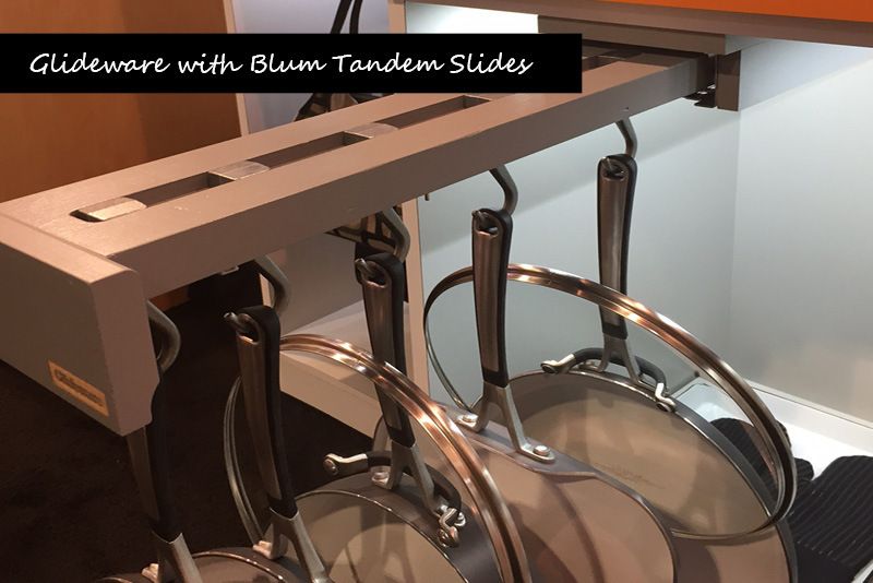 glideware with blum tandem slides