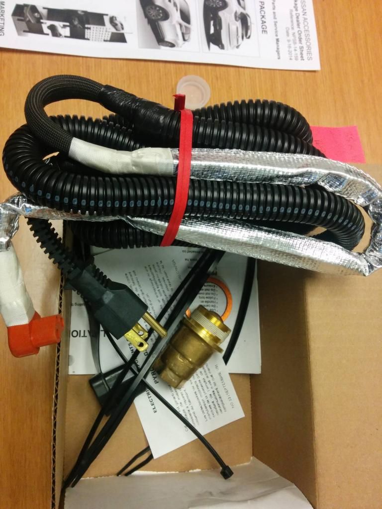 Nissan sentra block heater cord #9