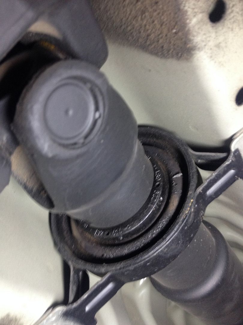 Rubbing/Scraping Sound from Drive shaft