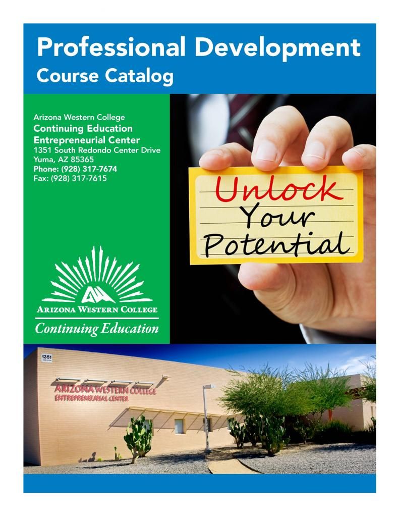 Professional Development Catalog 2014