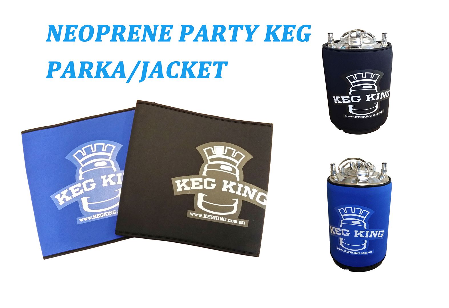 Neoperen Parka/Jacket for 9L Party Keg Kit Holding your beer Cold Keg