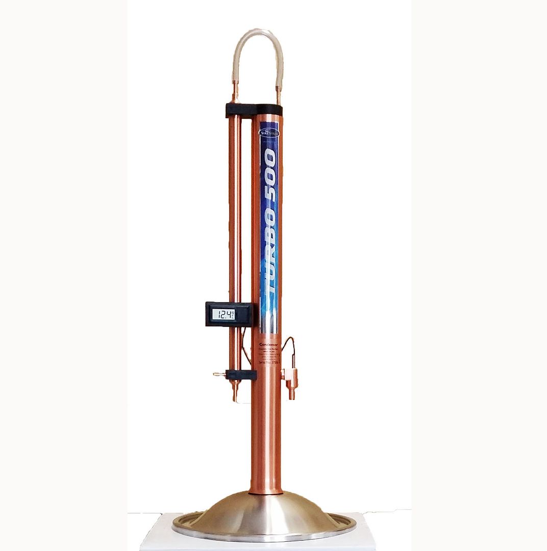 Still Spirits Turbo 500 Production Kit with Reflux Copper Condensor Free Boiler eBay