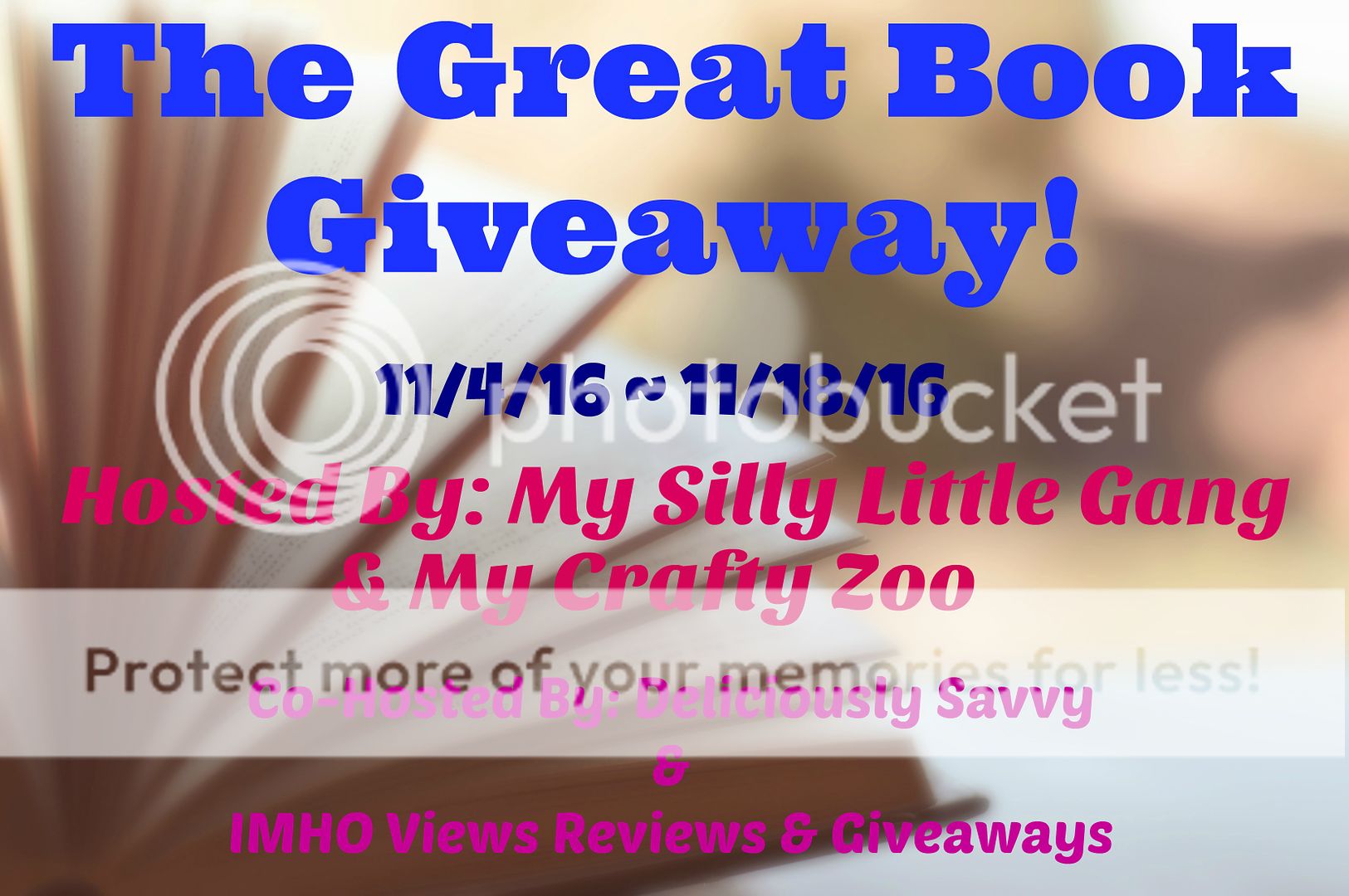 The great book giveaway