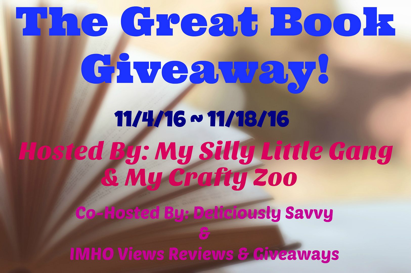 The great book giveaway