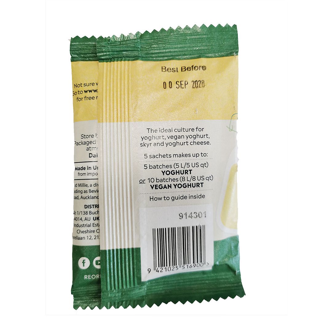 Mad Millie Yoghurt Culture Ideal for Yoghurt and Yoghurt Cheese Making