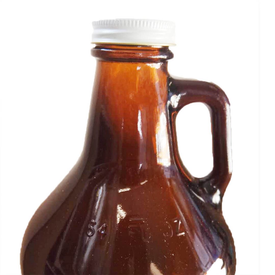 New 2L(64 OZ) Amber Glass Beer Bottle/Growler eBay